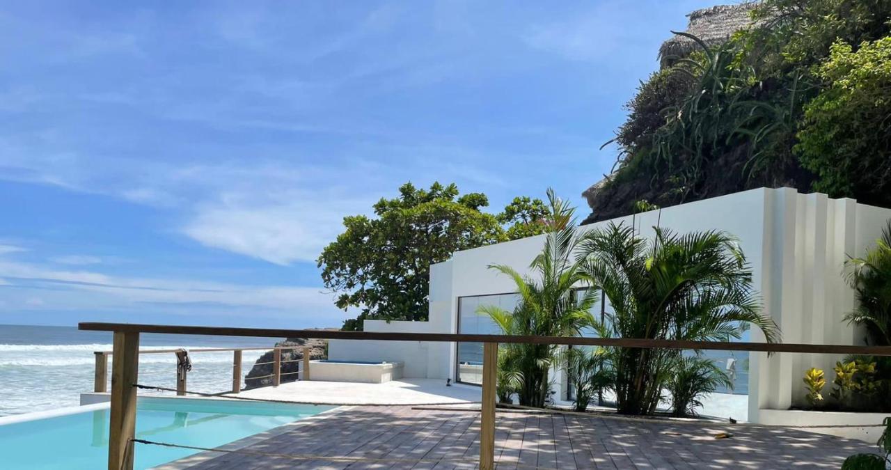Laola Surf Camp El Sunzal Otel La Libertad Dış mekan fotoğraf