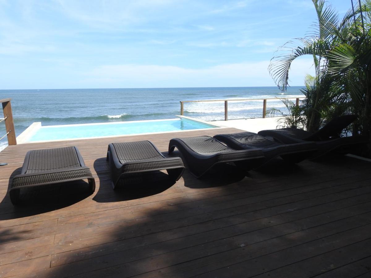 Laola Surf Camp El Sunzal Otel La Libertad Dış mekan fotoğraf