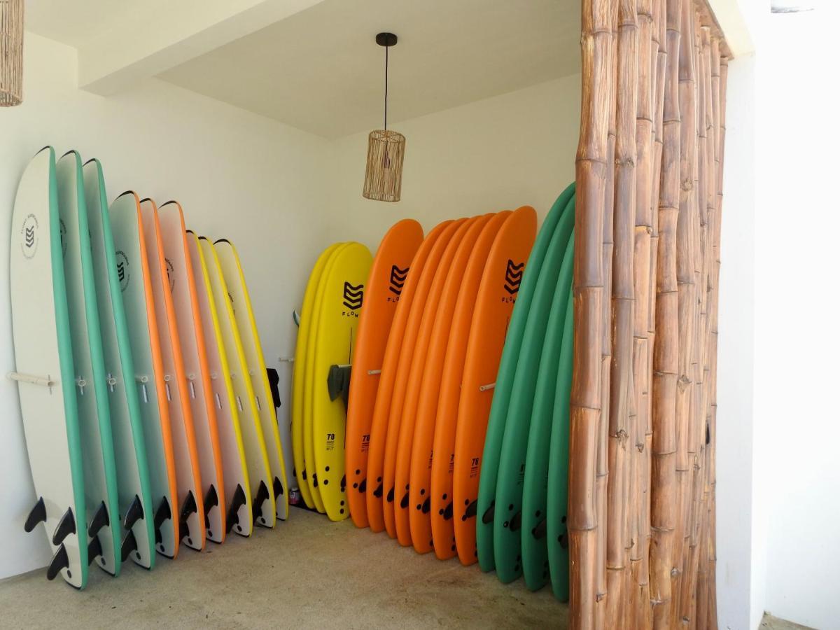 Laola Surf Camp El Sunzal Otel La Libertad Dış mekan fotoğraf